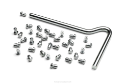 Husqvarna knopper (50 stk.) til skovstøvler D0JD171 beklædning